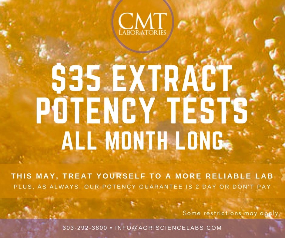 $35 Extract Potency in May